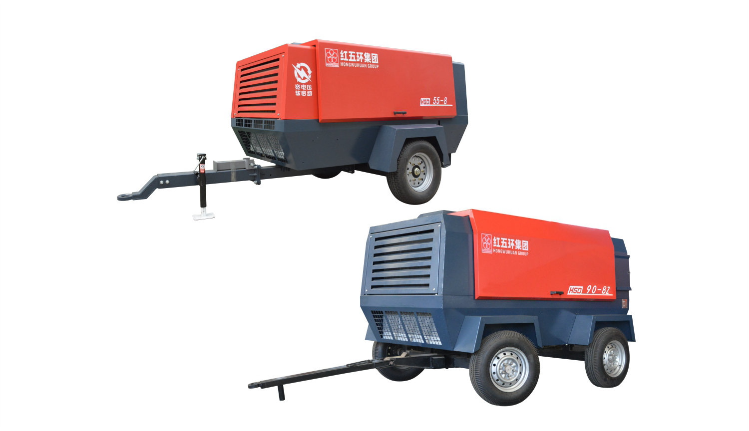 電驅(qū)-小型移動空壓機(jī)系列 HGD75、HGD90 電移