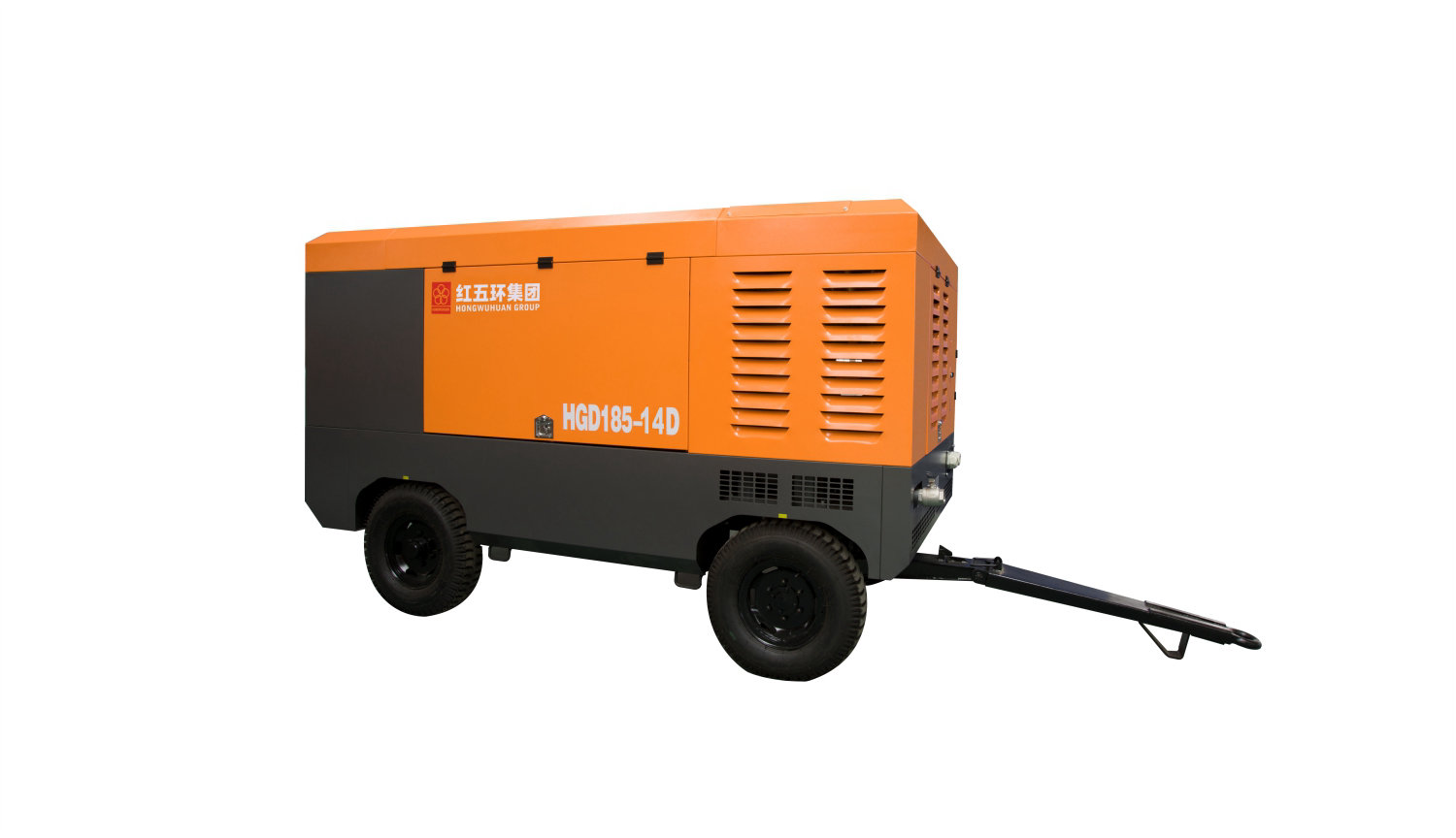 電驅(qū)-HGD兩級壓縮高壓系列移動空壓機(jī) HGD200、HGD250 電移